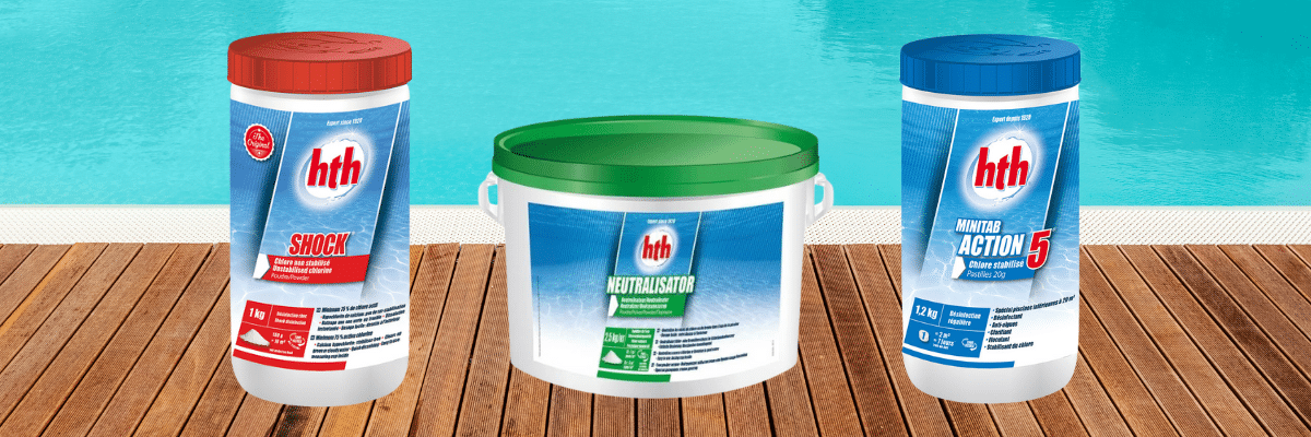 Produits chlore piscine - Envie Piscine