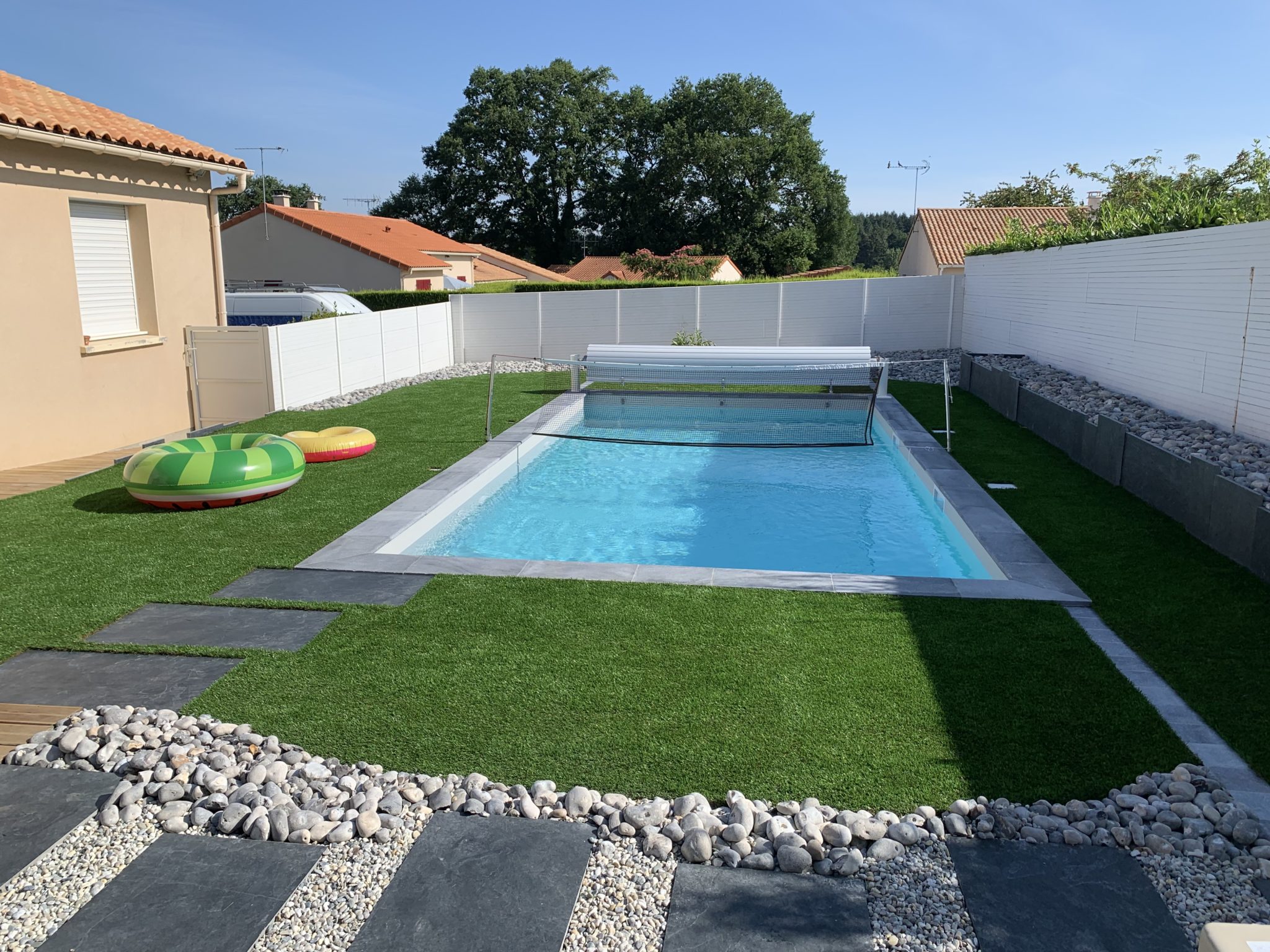 realisation piscine creusée cholet